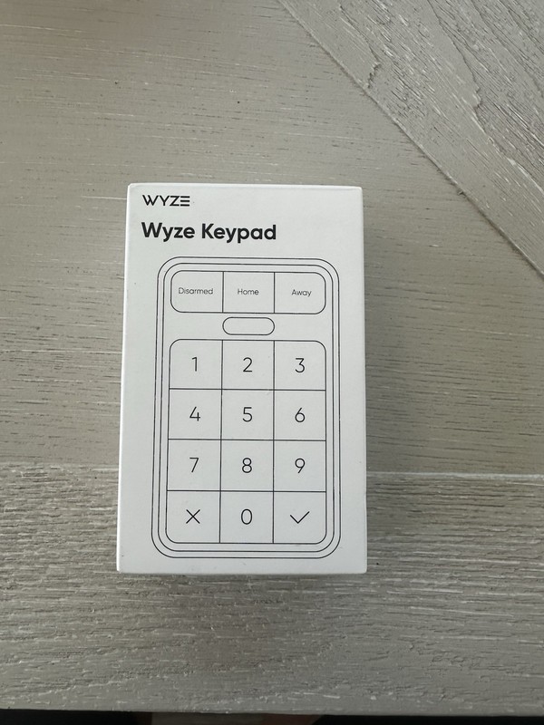 Wyze Sense Keypad WSKP1 Compatible with Wyze Sense V2, Home Monitoring System