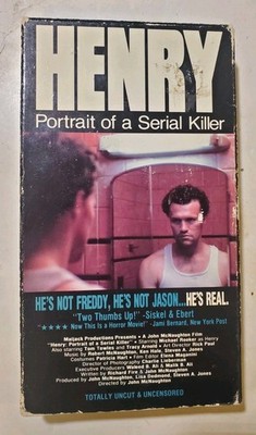Henry ,Portrait of a Serial Killer- VHS 1989  MPI Home Video Unrated Tested
