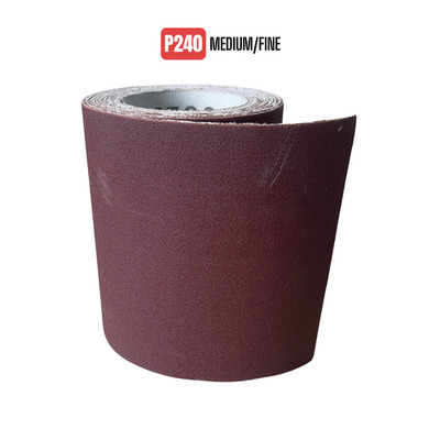 Schleifpapier Schleifrolle 115 mm x 10 m P40 P60 P80 P120 P180 P240 P320 & gemischte Körnungen
