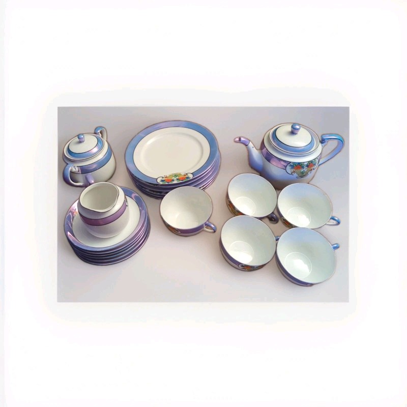 Chikaramachi/ Noritake Tea Set 