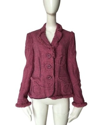 Women Moschino Cheap&Chic Jacket Pink Wool 40 / L