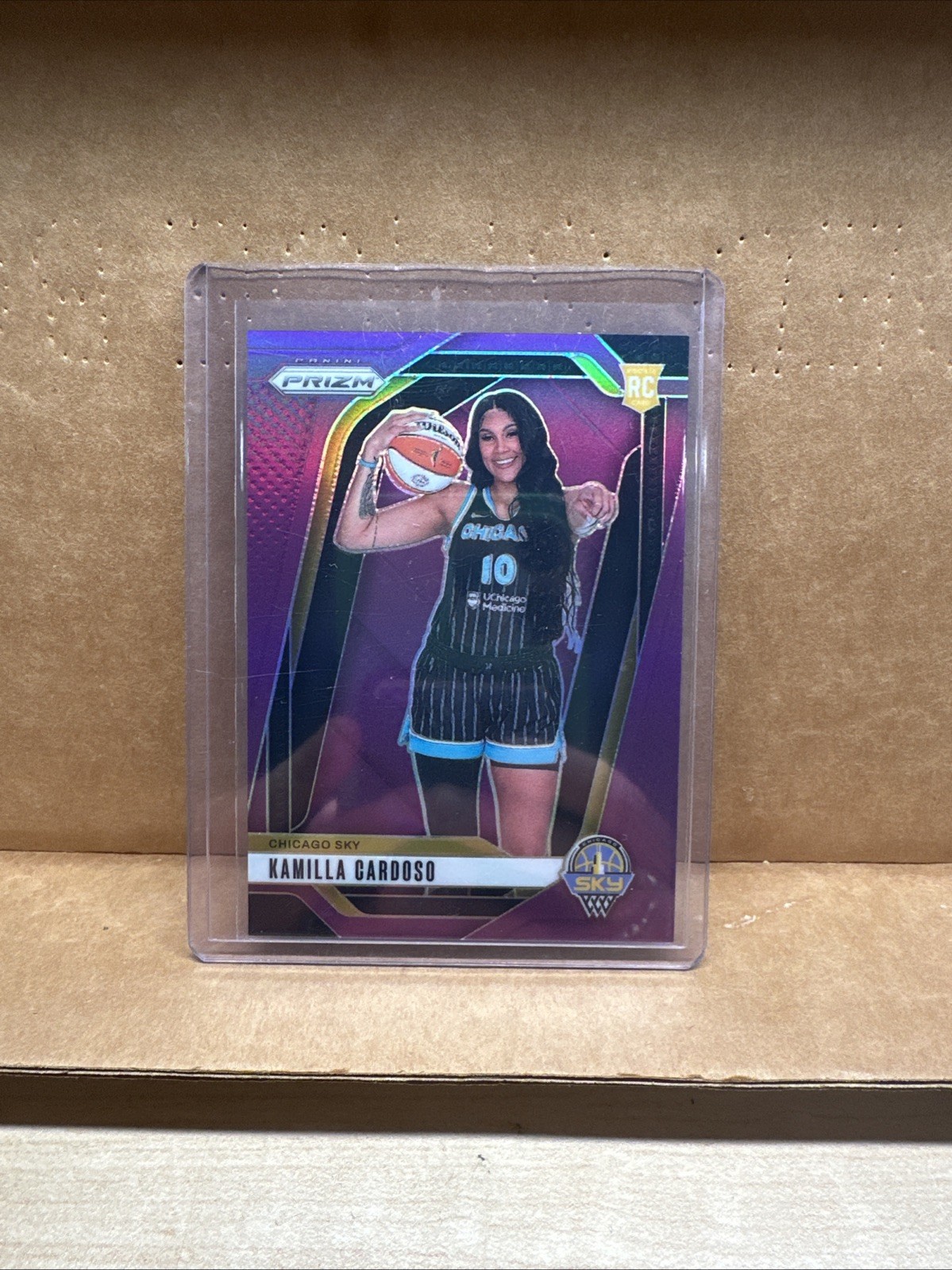 2024 Prizm Kamilla Cardoso Purple Variation Rookie RC /149