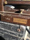 Antique Old vintage  Large AFGA  ANSO Camer w/ case  9 wooden  plates extra lens — photo 5