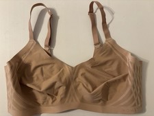 Honeylove Silhouette Bra 1X 40 C/D Tan Wireless Lift Convertible LWBR0201 Nude