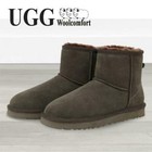Woolcomfort UGG Boots Classic Unisex Mini Premium Australian Sheepskin-Chocolate