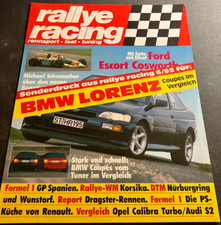 Rallye Racing BMW Lorenz vs AC Schnitzer Test - Vintage 6-page Brochure GERMAN *