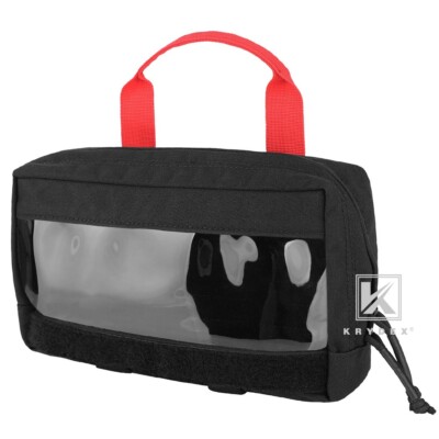 KRYDEX Clear Top Insert Bag Packing Organizer Hook Back for D3 Backpack Small