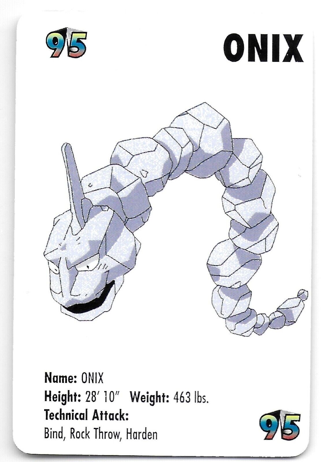 Coloring page Pokemon Onix 