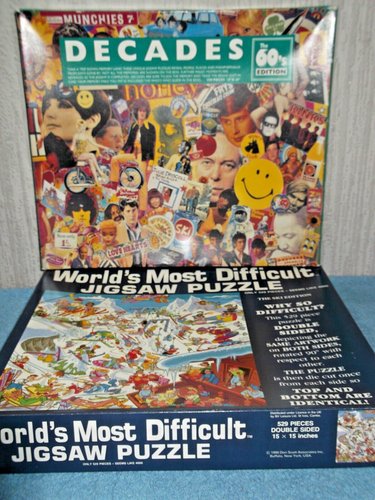 500 PIECE JIGSAW PUZZLES x 16 - JOB LOT, BUNDLE - GIBSONS, HEYE, WADDINGTONS... - Picture 3 of 8