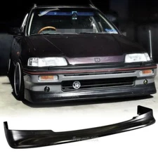 Fit For 88-91 Honda Civic 3Dr 88-91 Civic Wagon Front Bumper Lip Zenki Style PU