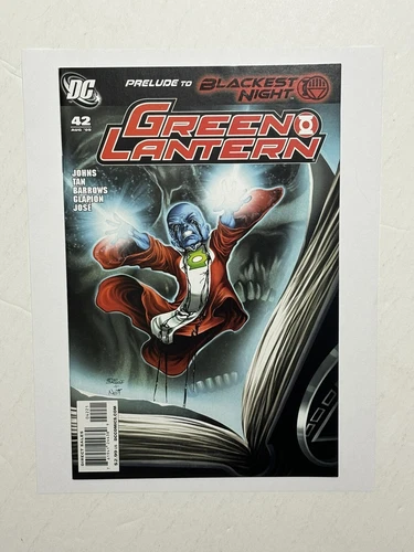 GREEN LANTERN #42 (NM-/NM) • Eddy Barrows 1:25 incentive variant • DC 2009