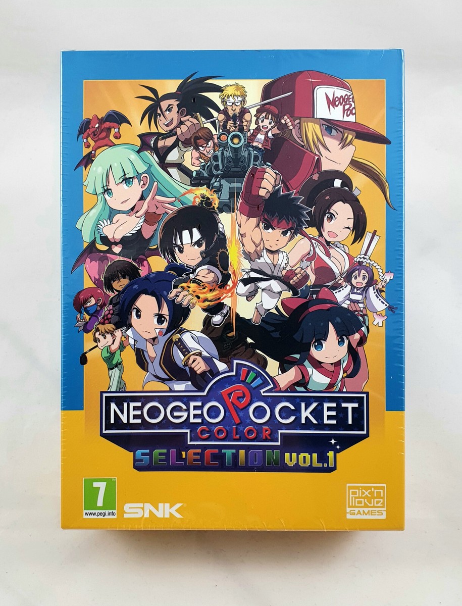 Trois éditions Collector Pour NEOGEO Pocket Color Selection Vol 1