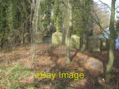 Photo 6x4 Tank traps at Blacksmith's Bridge Dogmersfield  c2012