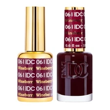 DND DC Match UV Gel + Nail Polish #061 Wineberry
