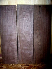 FOUR PIECES KILN DRIED SANDED WALNUT LUMBER WOOD 36" X 5" X 1/2"