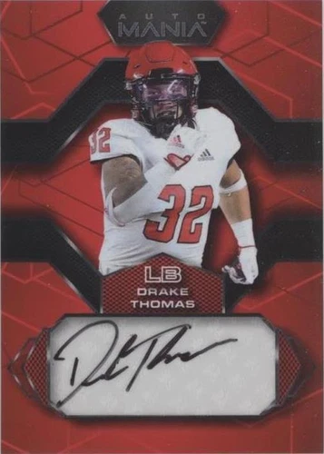 2022 Wild Card Auto Mania Retail Drake Thomas #AM-H13