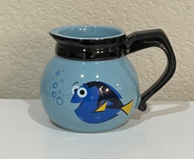 Finding Nemo Dory Coffee Mug Pot Carafe Style Fish Pixar Disney Store EUC