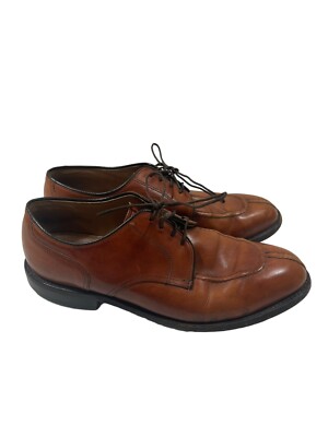 MENS VINTAGE FOOT JOY FOOTJOY BROWN LEATHER Classics Dress  display picture 3