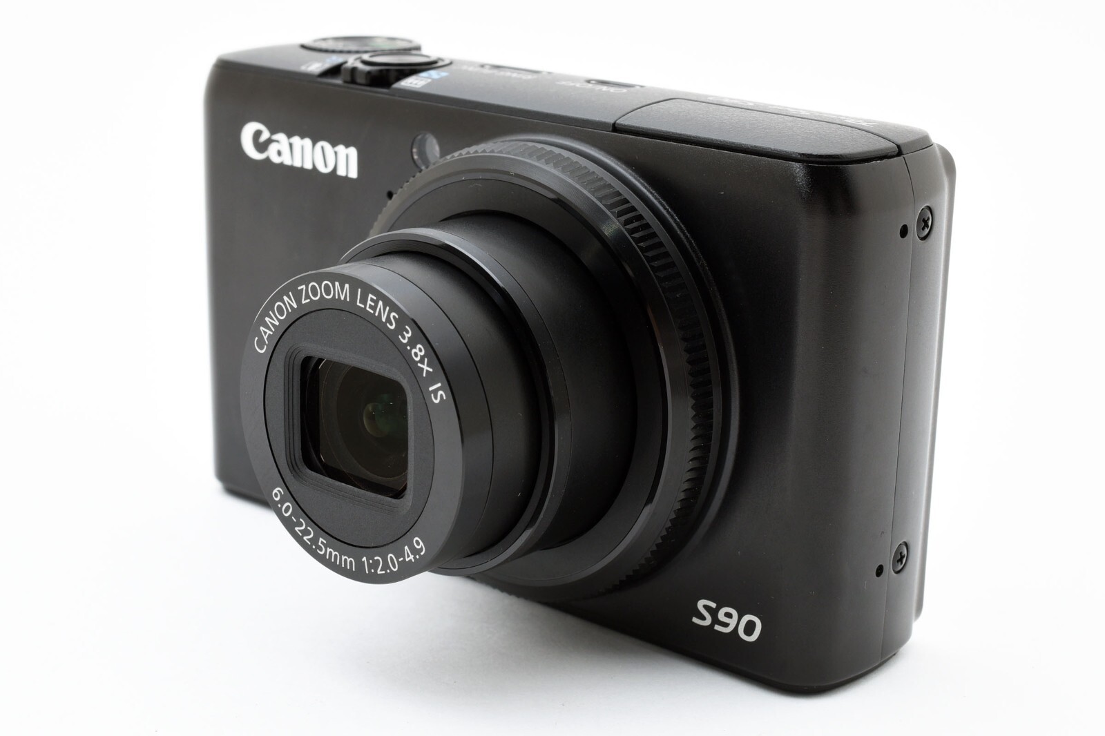 Canon PowerShot S90 10,0 MP Digitalkamera - Schwarz online kaufen 
