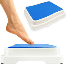 SLIP RESISTANT SAFETY BATH STEP STACK-ABLE DISABILITY STOOL DISABILITY AID  SHOW