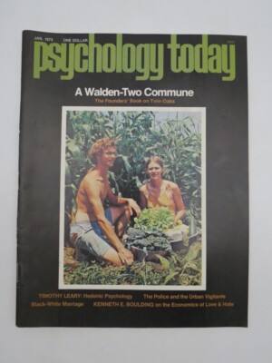 PSYCHOLOGY TODAY JANUARY 1973 (WALDEN-TWO COMMUNE, TWIN OAKS)  1973