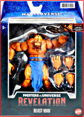 NEU/OVP MASTER OF THE UNIVERSE/MOTU REVELATION BEAST MAN MASTERVERSE