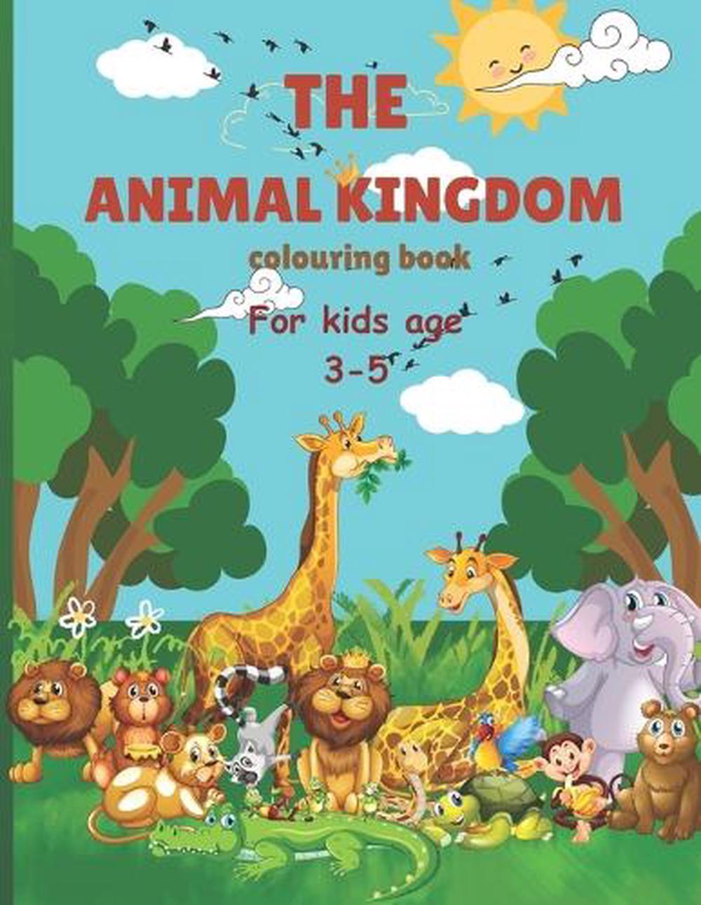 The Animal Kingdom Coloring book by Joy Aghogho Oyubu Paperback Book