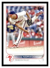 2022 Topps Update  #US193 James Norwood - Philadelphia Phillies