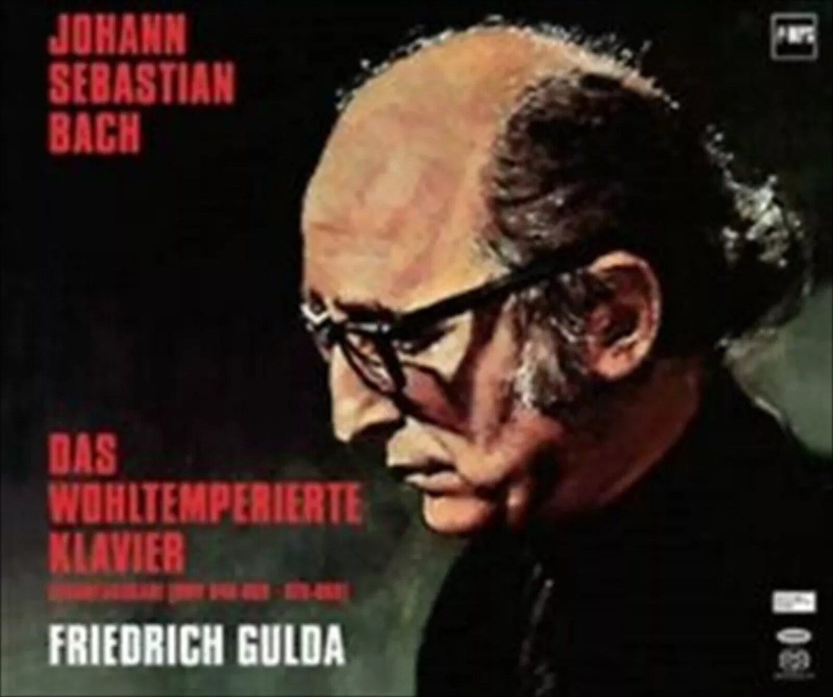 クラシック BACH DAS WOHLTEMPERIERTE KLAVIER GULDA Friedrich Gulda Bach The Well-Tempered Clavier 4 SACD Hybrid TOWER