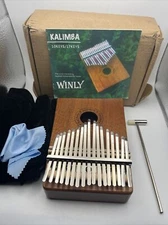 Winly Kalimba Music Musical Instrument 10Keys/17Keys READ!!!!