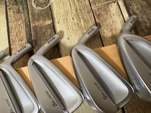 Ping iBLADE Iron Set 6pcs 5-W Head Only White Dot - Picture 4 of 9