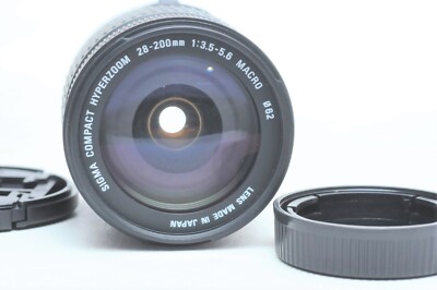 Sigma AF 28-200mm f3.5-5.6 ASPH IF Compact Hyperzoom Macro Lens