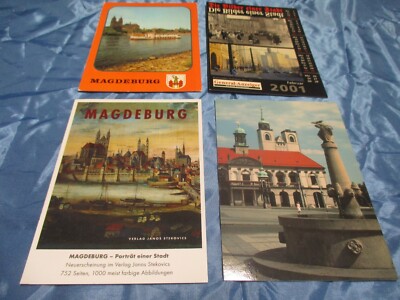Lot  Ansichtskarten , Magdeburg  , Foto  Bild - Postkarten , N 016  Werbung BBB