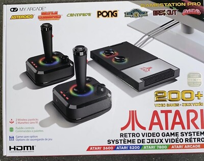 Atari Gamestation Pro My Arcade 200+ Games, Multi- Retro Games! BNISB!  