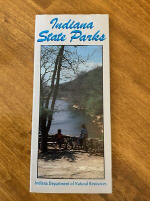 Indiana State Park 1986 Brochure