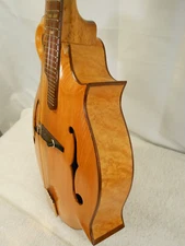 MANDOLIN - TIMELESS TIMBER CUSTOM  1400 A.D. BIRDSEYE MAPLE- WALNUT & PINE - 1/1