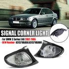 2x Headlight Corner Light Turn Signal Lamp For BMW 3-Series E46 02-05 4 Door