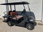 2023 Black 4 Passenger Seat Elite Ev Golf Cart Street Legal Lsv Fast 24 Mph Ac