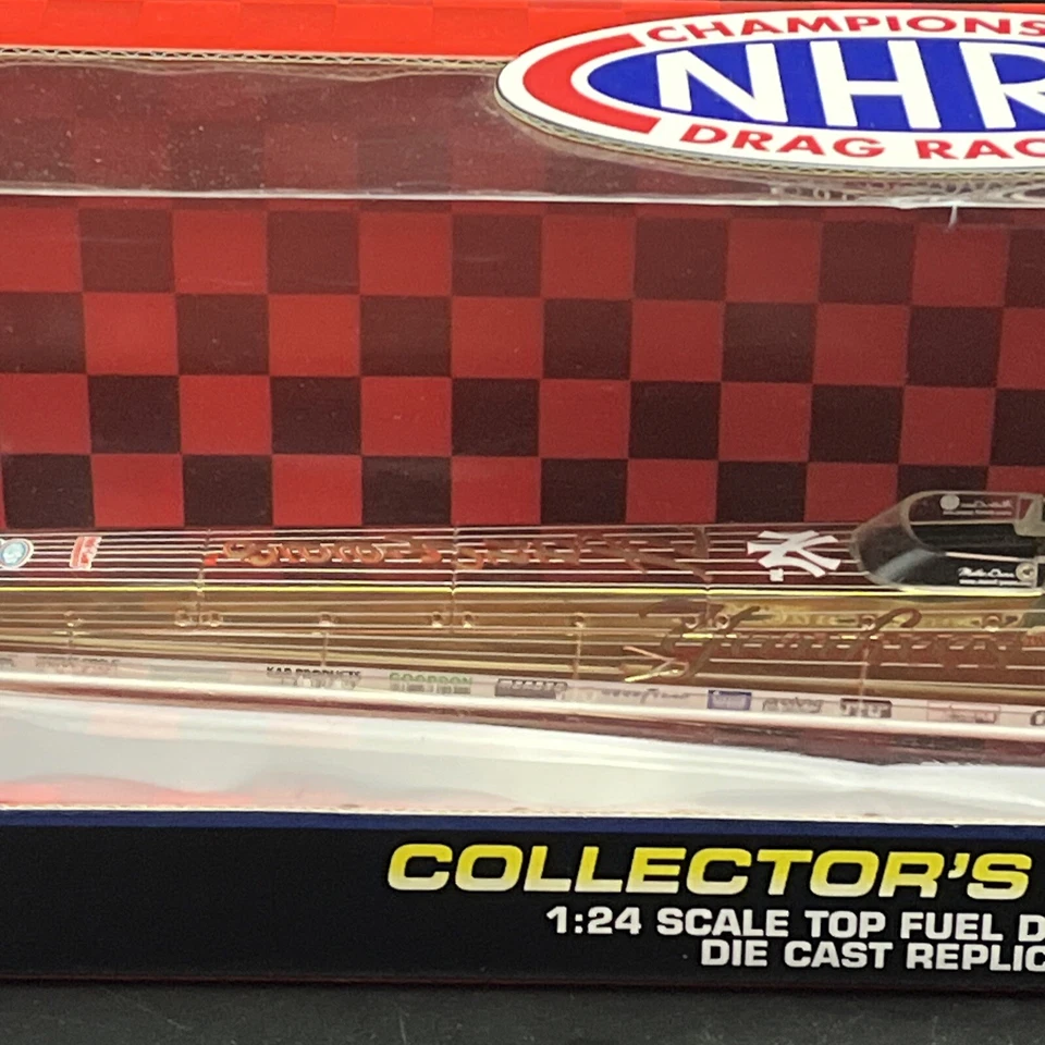CAMPEONES DE CARRERAS 2001 MAC TOOLS NEW YORK YANKEES Mike Dunn 1/24 Dragster Foto 3 de 4
