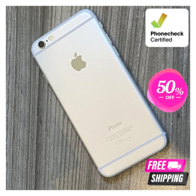 Unlocked Apple iPhone 6 - 16GB/128GB, Very Good Condition, Silver/Gold/Gray