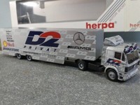 1/87 Herpa Mb Sk Amg Dz Dtm Sattelzug 036290