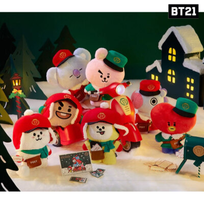 BT21 RJ クリスマス　ホリデー　スタンディングプラッシュドール BTS s-l400.jpg