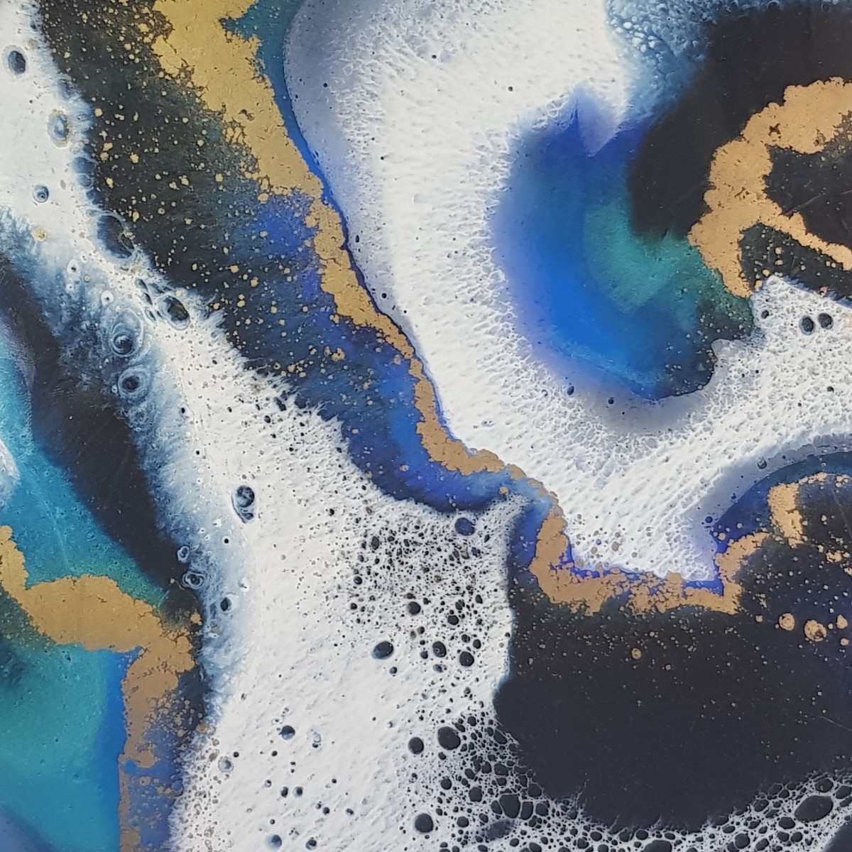 Liquid Art™ Clear Epoxy Resin Coating For Canvas & Wood Art - 2 Gallon - View #14