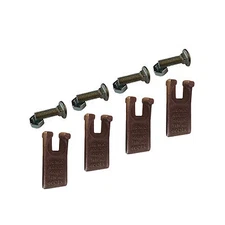 4 Pengo 40/50 Degree Auger Teeth w Hardware, 134501, fits Pengo Aggressor Augers