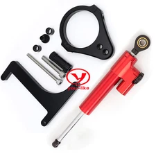 For inokim OX sub13 CNC Red&Black Steering Damper Stabilizer Linear Bracket Kit