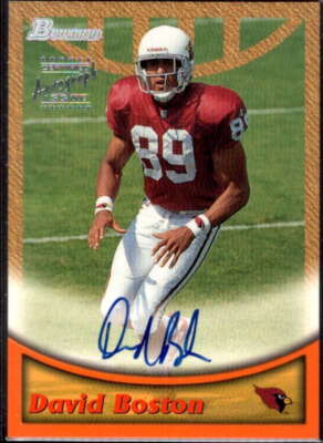 David Boston Card 1999 Bowman Autographs #A10 | eBay