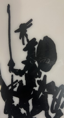 Vintage Pablo Picasso Lithographie auf weißer Lucite Sammlergilde? 1960er Jahre - Bild 4 von 8