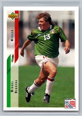1994 Upper Deck World Cup USA 94 Miguel Herrera #35 Soccer Card | eBay