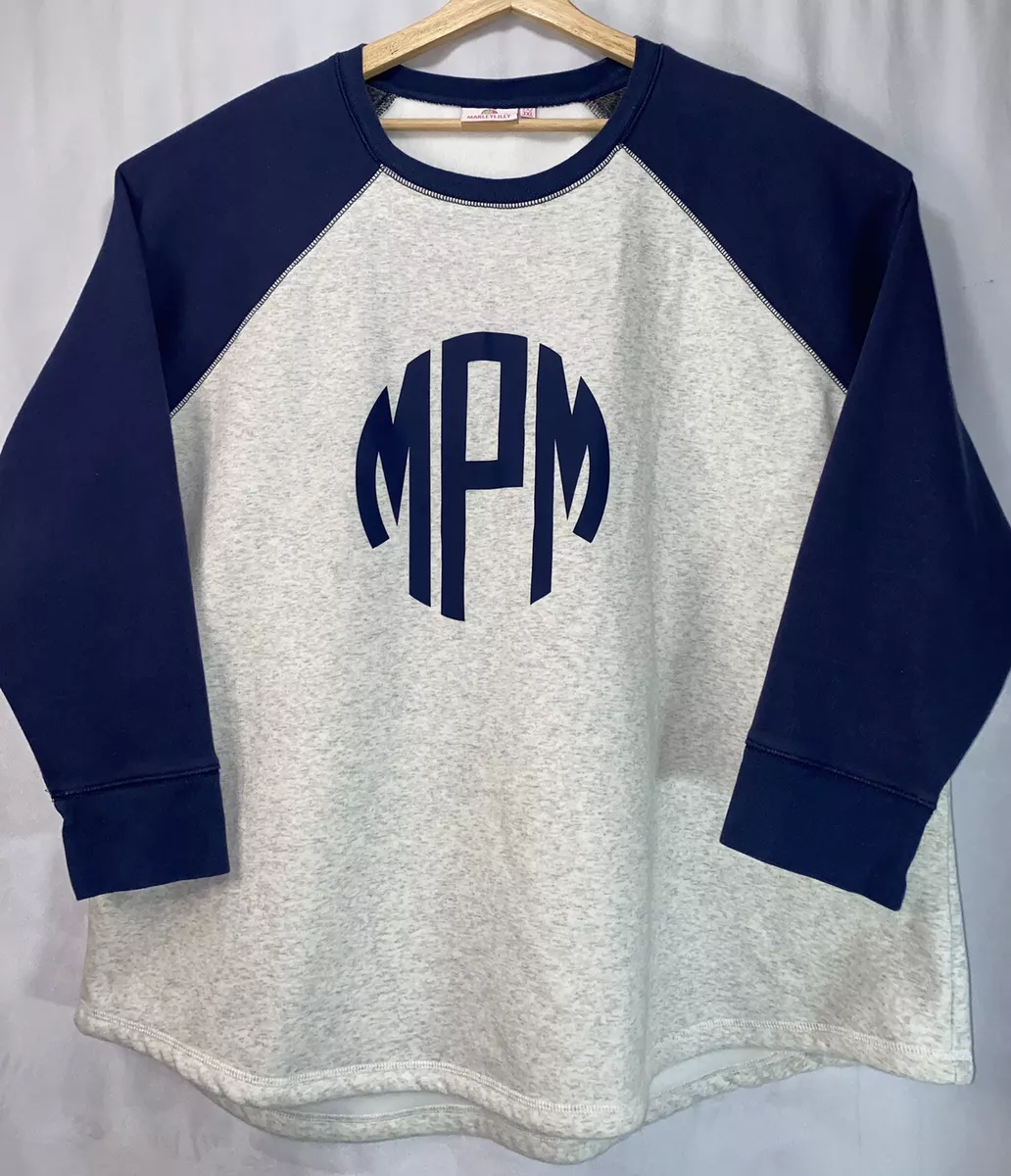 Oversized monogram store sweatshirt