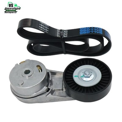 Serpentine Belt Drive Component Kit for Chevy Cobalt HHR Pontiac G5 Saturn Vue